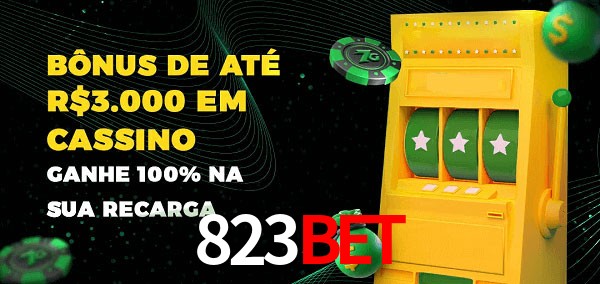 823BET melhor bônus de depósito