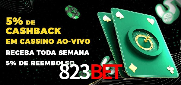 Promoções do cassino ao Vivo 823BET